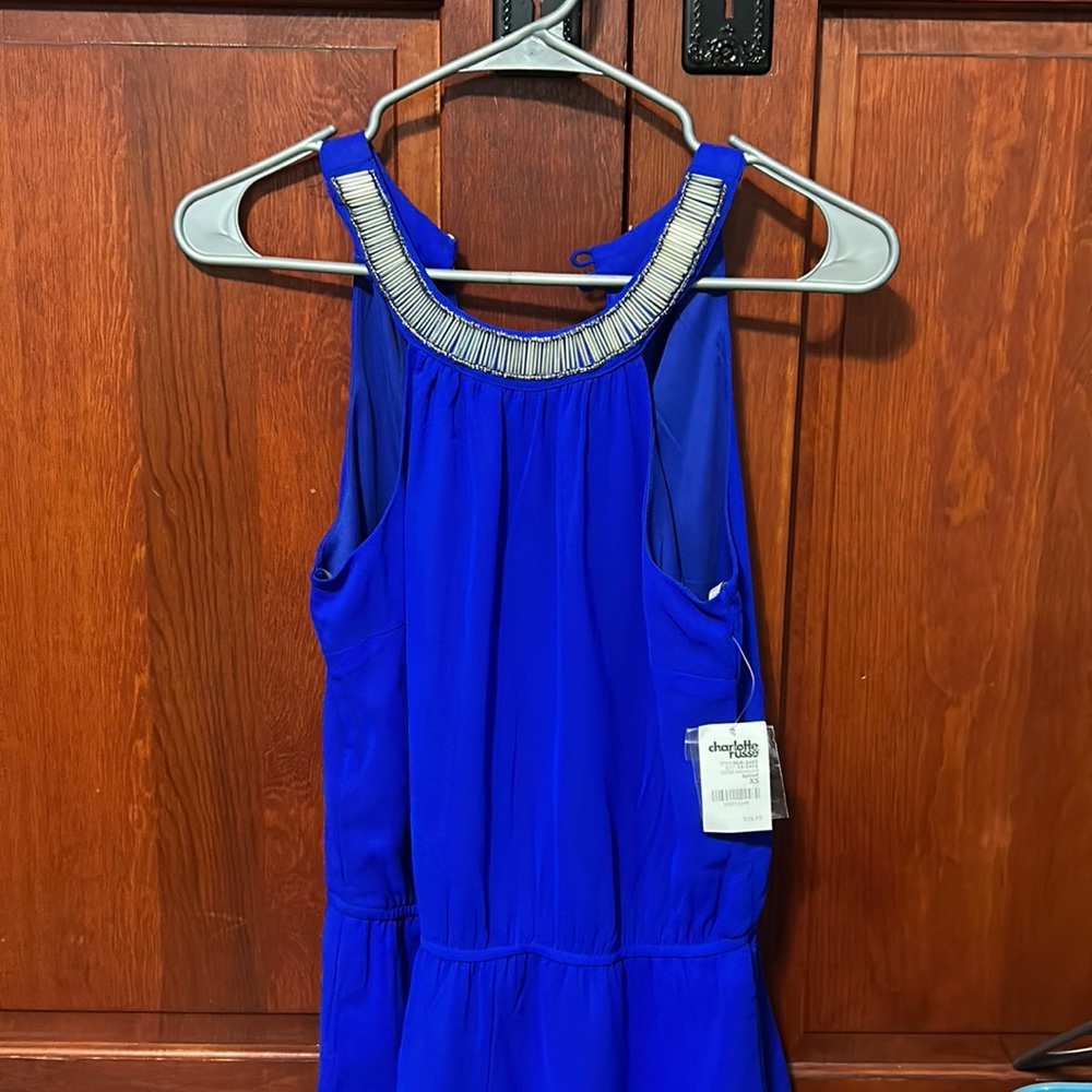 Blue romper
